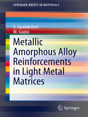 cover image of Metallic Amorphous Alloy Reinforcements in Light Metal Matrices